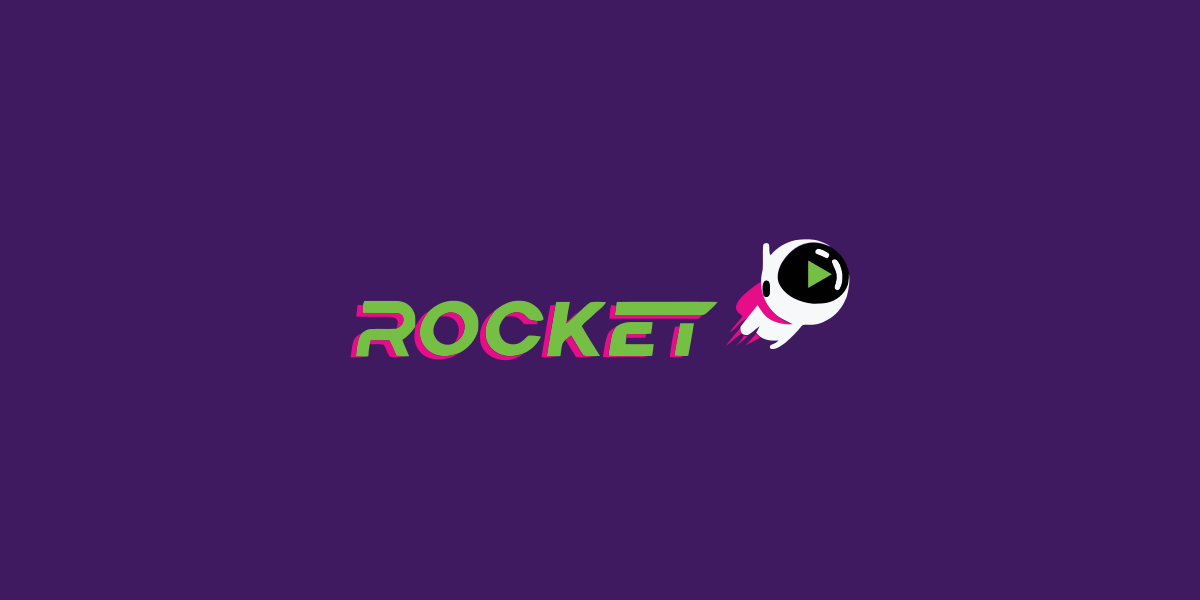 Casino Rocket mobile app interface